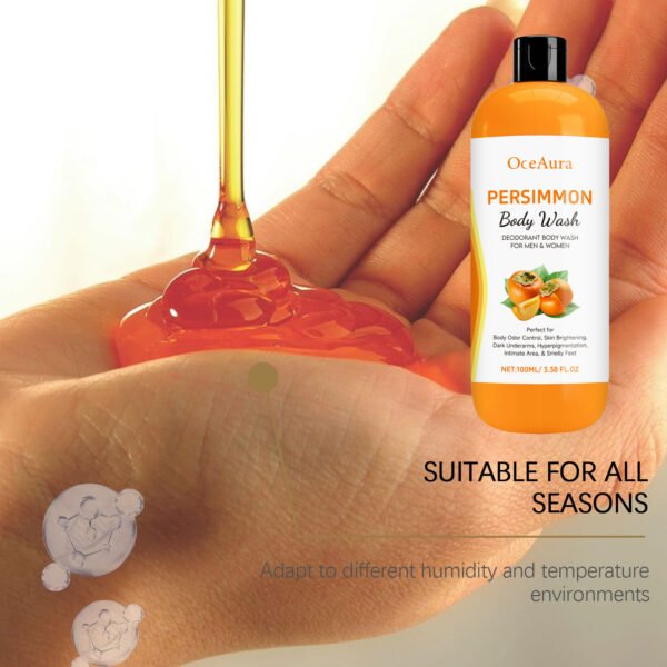 O1CN01mnVUws1yg3qnWzuO1_2217862626607-0-cib-1.jpg Persimmon Body Wash Remove Dirt Sweat Eliminating Odor Oil Control Exfoliating Smoothing Softening Lasting Aroma Foam Shower Gel