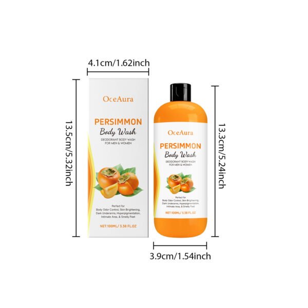 O1CN01ohbRNs1yg3qnvcPh6_2217862626607-0-cib-1.jpg Persimmon Body Wash Remove Dirt Sweat Eliminating Odor Oil Control Exfoliating Smoothing Softening Lasting Aroma Foam Shower Gel