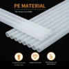 Reusable Straw with Cleaning Brush Plastic Replacement Straw Compatible with Stanley 40 oz 30 oz Cup Tumbler