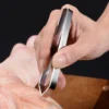 1pcs 430 Stainless Steel Fish Bone Tweezers Pincer Clip Puller Remover Tongs Fish Bone Plucking Clamp Kitchen Gadgets Tools