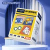 10-100pcs 100-Count Disposable Glasses Cleaning Wipes, for Glasses, Screens, and Lenses