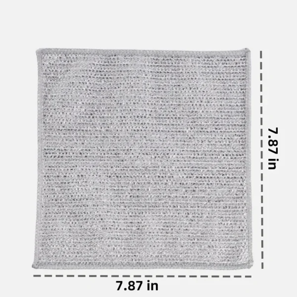 20/5pcs Reusable Wire Dishwashing Rags - Non-Scratch Multi purpose Cleaning Pads for Wet and Dry Dishcloths for Washing Dishes