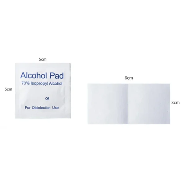 S15d51ff3c1514370a02a6b3b905899ecB.webp 10/100Pcs Disposable Alcohol Cotton Pads Disinfectant Wipe Alcohol Tablets Home Outdoor Cleaning Care Tools 75% Alcohol Wet Wipe