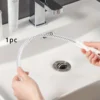 1Pcs Pipe Dredging Brush Flexible Bathroom Hair Sewer Sink Cleaning Brush Bendable for Home Kitchen Sink Bathroom Hair Sewer