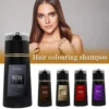S20b6fab3a07240238bea60fbff6c4186Y.webp Nova Hair Dyeing 3-in-1 Hair Care Shampoo Natural Fast White Hair Dyed Black Hair Dye Lasting Convenience Men Women Hair Care