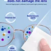 S20f48ea27e6d4f47883820d73a59e747a.webp 100pcs Eyeglasses Polishing Cleaner Lens Wipes Microfiber Glasses Cleaning Cloth Disposable Wet Tissue Wipes German Standards