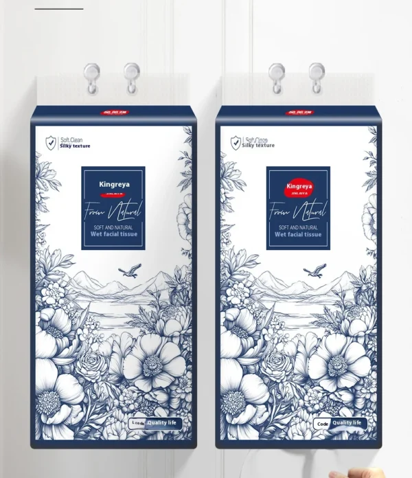 2200 Sheets of Hanging Family Packs of Large Packs of Napkins Four Layers of Thickened Wet and Dry Mother and Baby Face Towels