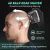 KENSEN Electric Head Shavers for Bald Men 6D Magnetic Razor Beard Trimmer USB Rechargeable LED Display Waterproof Beard Shavers