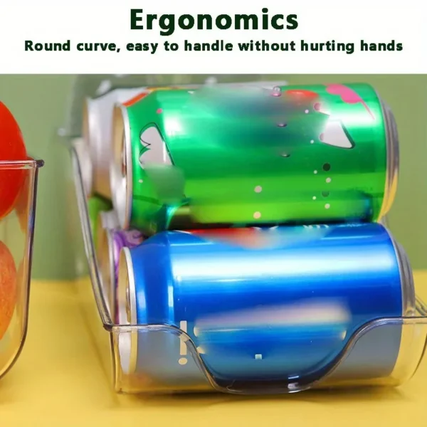 1Pcs Kitchen Storage Cans, Soda Cans, Storage Cans, Refrigerator Freezer Organizers, Can Dispensers Kitchen Storage Accessories