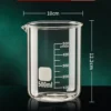 S269ac0f5008b4a4882eed105ba5c832eg.webp Glass Measuring Cup High Borosilicate Clear Scale Cup Heat-resisting Laboratory Beaker Kitchen Baking 50/100/150/250/500/1000ml