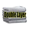 Wholesale Metal Steel Wire Rags Cloth Home Kitchen Pot Pan Dishwashing Double-sided Dishcloth Cleaning Cloths Towel Scrubber Rag
