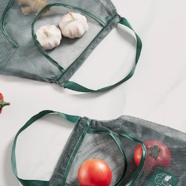 S319f284166dc4056ba14148d3fa703dar.webp Reusable Storage Bags Kitchen Hanging Mesh Bag Home Fruit And Vegetable Storage Net Bag For Ginger Garlic Potatoes Onions