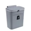 S34e86eeadb524f1499a807ef363c2dae3.webp 7/9L Wall Mounted Trash Can Household Galley Waste Bin Hanging Bathroom Trash Can With Lid Food Garbage Bin Kitchen Accessories