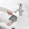 S3823eff8c9f549f89c0781f4d903a527b.webp Sink Silicone Tray With Drain Soap Sponge Storage Holder Countertop Sink Scrubber Brush Soap Storage Rack Kitchen Organizer