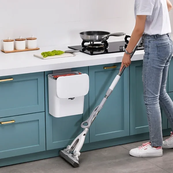 S398ff0fd72ab4d89b7f45bf9b3a3a727g.webp 7/9L Wall Mounted Trash Can Household Galley Waste Bin Hanging Bathroom Trash Can With Lid Food Garbage Bin Kitchen Accessories
