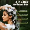 120g Usman Grass & Platycladus Shampoo Soap Strengthen Hair Root Growth Shampoo Bar Natural Herbal Hair loss treatment Hair Care