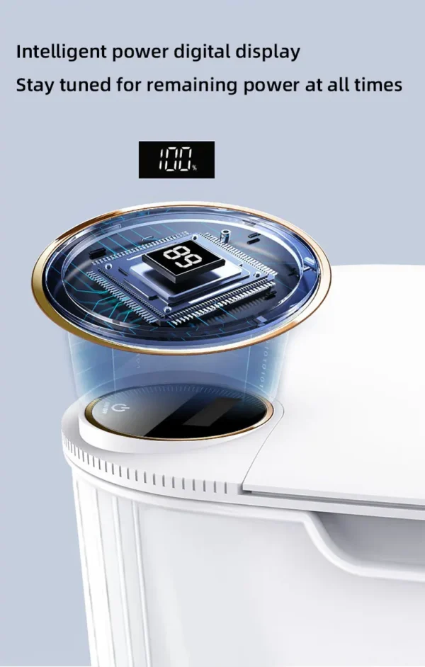 S3e6581f377ae432484f4d5f494f7593dz.webp 20L Smart Sensor Trash Can With Display Type-C Recharging Automatic Wastebin For Bathroom Kitchen Toilet Wastebasket Smart home