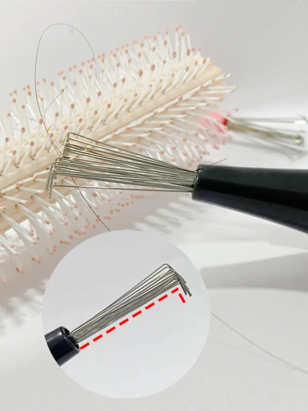 S452266c0edeb4fe3b7d661e53d0d0e2dL.webp Comb Hair Brush Cleaner Plastic Handle Cleaning Brush Remover Embedded Beauty Tools Cleaning Products Cleaning Supplies
