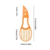 S4aa48965e9684552abf051b99b6f3cd0M.webp 3 In 1 Multi-Function Avocado Peeler Pulp Separator Plastic Orange Kiwi Fruit Peeler Knife Cutter Household Kitchen Accessories