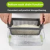 16in1 Multifunctional Vegetable Cutting Artifact Kitchen Dice Cutter Plinter Silk Wiper Kit Fruit Slicer Potato Shredder