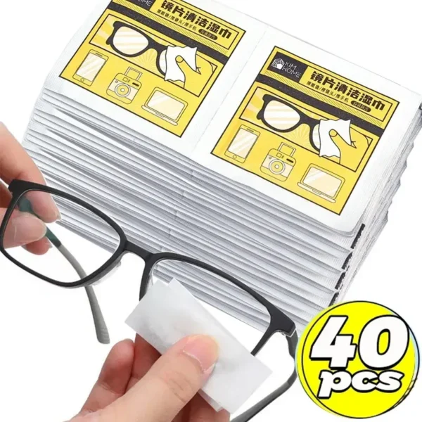 S51a75c1d33ce4744a2c411a75a2e1781z.webp 10/500pcs Anti Fog Cleaning Wet Wipes Disposable Glasses Phone Lens Screen Wipes Non Scratch Optical Cloth Individually Wrapped