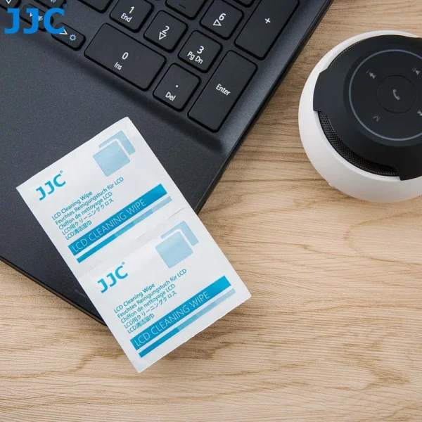 JJC 110Pcs Lens Cleaning Wipes Moistened Individually Wipes Pre-moistened Lens Cleaning for Glasses Camera Lens Phone Screen