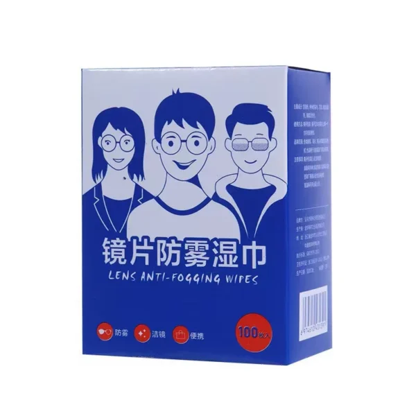 S553ac83f5de24c0fb22351178983d15dN.webp 100pcs Eyeglasses Polishing Cleaner Lens Wipes Microfiber Glasses Cleaning Cloth Disposable Wet Tissue Wipes German Standards