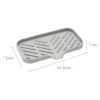 S57955a451ef84accab3823793df143cex.webp Sink Silicone Tray With Drain Soap Sponge Storage Holder Countertop Sink Scrubber Brush Soap Storage Rack Kitchen Organizer