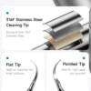 S597d6662ad8c4381bd76c3176daf27ebo.webp Visible Ultrasonic Dental Scaler Tartar Remover 5 modes with LED Light Household Teeth Cleaning Tools Dental Cleaner Oral Care