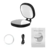 Phone Magnetic Beauty Selfie Light Live Stream Handheld Fill Light with Makeup Mirror Portable Outdoor LED Fill Light