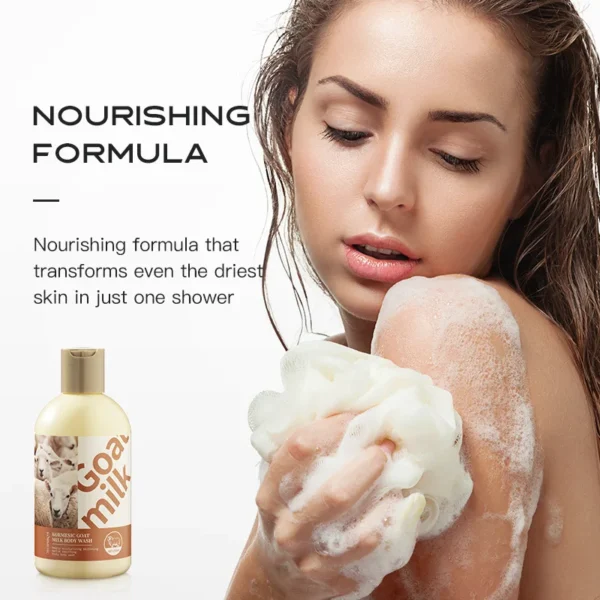 S5c2b67fe19da42fe8752475069c57f013.webp Goat Milk Body Wash Original For Smooth Sensitive Skin, Non-Irritation Mostiurizing PH Balancing Body Cleanser With Herb Complex