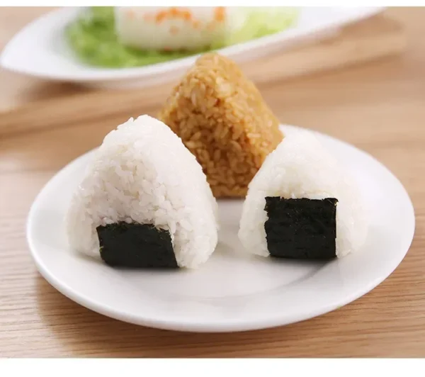 S5e8fca6f347c499c80fe71b9ea7d78a7a.webp Onigiri Mold Home Kitchen Food Utensils for Kitchen 1-2PCS Kit Sushi Press Convenient Japan DIY Bento Accessories Rice Balls New
