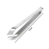 1pcs 430 Stainless Steel Fish Bone Tweezers Pincer Clip Puller Remover Tongs Fish Bone Plucking Clamp Kitchen Gadgets Tools