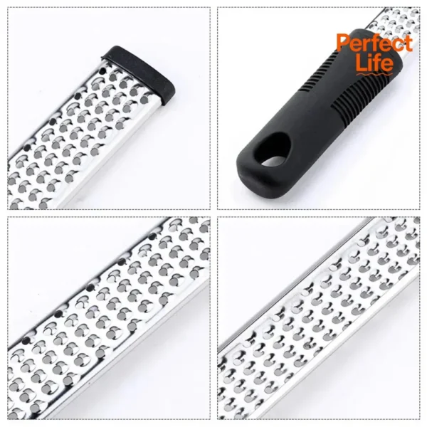 FAIS DU High Quality Stainless Steel Peel Lemon Cheese Vegetable Manual Grater Peeler Sharp Blade Choppable Cheese Kitchens Tool