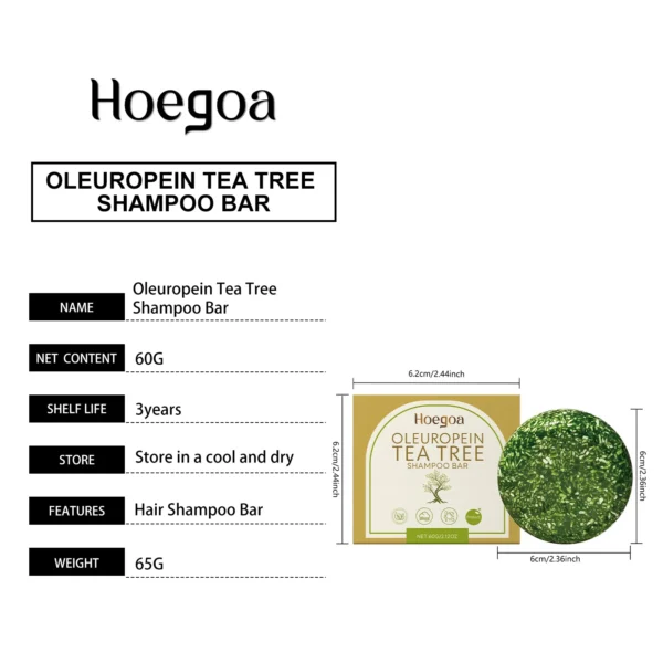 S6113ef7254004e2bbf593d4e0dfb60ffT-2.webp Herbal Dandruff Removal Shampoo Bar Mild Tea Tree Oil Essence Oil Control Scalp Cleansing Hair Care Soap Hair Damaged Repairing