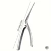 Stainless Steel Shrimp Deveined Device - Ergonomic Fishbone Design，Easy Shell Removal，Kitchen Seafood Preparation Gadget