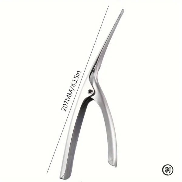 Stainless Steel Shrimp Deveined Device - Ergonomic Fishbone Design，Easy Shell Removal，Kitchen Seafood Preparation Gadget