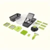 16in1 Multifunctional Vegetable Cutting Artifact Kitchen Dice Cutter Plinter Silk Wiper Kit Fruit Slicer Potato Shredder