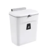 S723f272c79ec4931a7d7c017c08d3466f.webp 7/9L Wall Mounted Trash Can Household Galley Waste Bin Hanging Bathroom Trash Can With Lid Food Garbage Bin Kitchen Accessories