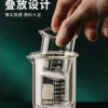 S75e29f3201d04f9cb581ddbcbbc1f2396.webp Glass Measuring Cup High Borosilicate Clear Scale Cup Heat-resisting Laboratory Beaker Kitchen Baking 50/100/150/250/500/1000ml