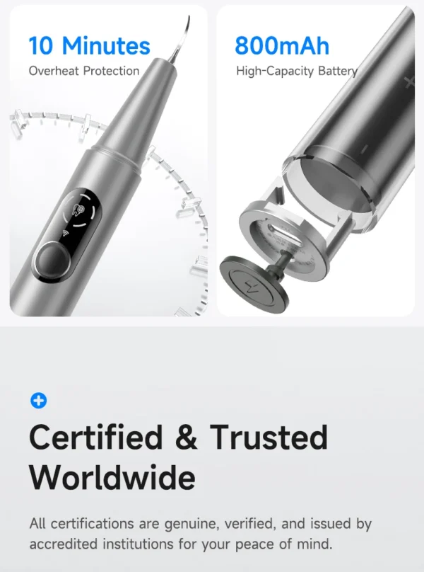 S78f79fe5fa874e7d945e09aa25d45e317.webp Visible Ultrasonic Dental Scaler Tartar Remover 5 modes with LED Light Household Teeth Cleaning Tools Dental Cleaner Oral Care