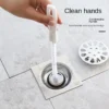 1Pcs Pipe Dredging Brush Flexible Bathroom Hair Sewer Sink Cleaning Brush Bendable for Home Kitchen Sink Bathroom Hair Sewer