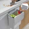 S8119ec28e6f44b6eaba3a87cfcc08f1dz.webp 7/9L Wall Mounted Trash Can Household Galley Waste Bin Hanging Bathroom Trash Can With Lid Food Garbage Bin Kitchen Accessories