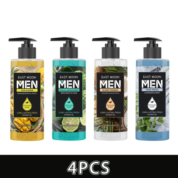 S8a0200d0a58249dc90fa325b65bf8d76y-2.webp Men's Eucalyptus Coconut Body Wash Deep Cleansing Shower Gel Refreshing Scent Long Lasting Fragrance Oil Control 100ml