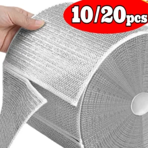 S8c1e9249204a4192bdbb2db39740ade8H.webp 20/5pcs Reusable Wire Dishwashing Rags - Non-Scratch Multi purpose Cleaning Pads for Wet and Dry Dishcloths for Washing Dishes