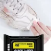 12/30/80pcs Disposable Shoe Wipes Portable Shoe Cleaners Travel Sneaker Wet Wipes Quick Cleaning White Shoes Artifact Polishing