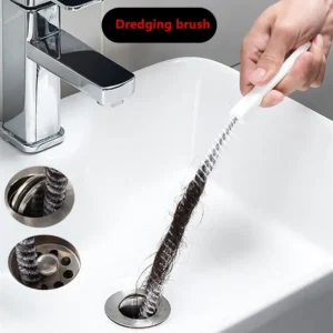 S8d18f82f15164820a6884a452bf2172cb.webp Pipe Dredging Brush Bathroom Hair Sewer Sink Cleaning Brush Drain Cleaner Flexible Cleaner Kitchen Clog Plug Hole Remover Tool