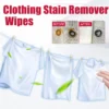 S9040b882a06a4223ade07cbf3c3e8695x.webp 20/40/100/200pcs Clothing Wipes Jacket Shirt Blouse Color Protection Stain Removal Wet Wipes Multifunction Clothes Cleaner