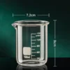 Sa014d8ae69e44a1b9baf22fed18b00bcG.webp Glass Measuring Cup High Borosilicate Clear Scale Cup Heat-resisting Laboratory Beaker Kitchen Baking 50/100/150/250/500/1000ml