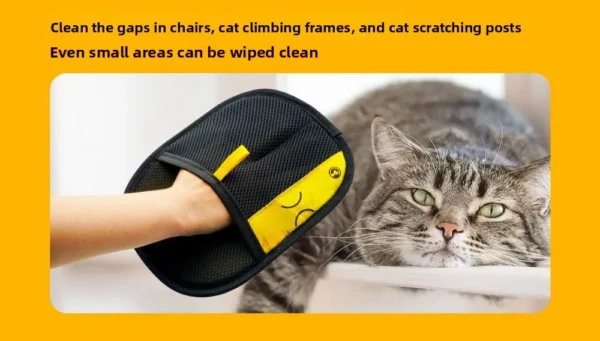 Pet Hair Removal Kit: Sticky Roller, Static Brush & Grooming Gloves - For Cat Dog Fur on Furniture Car Clothing